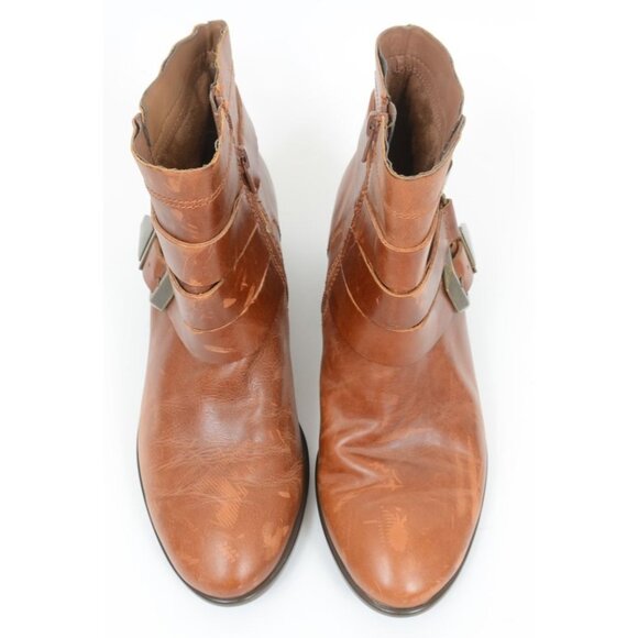 Aerosoles Heel Rest Women's 8.5 My Time Boot Festival Biker Western Bootie - Picture 8 of 12